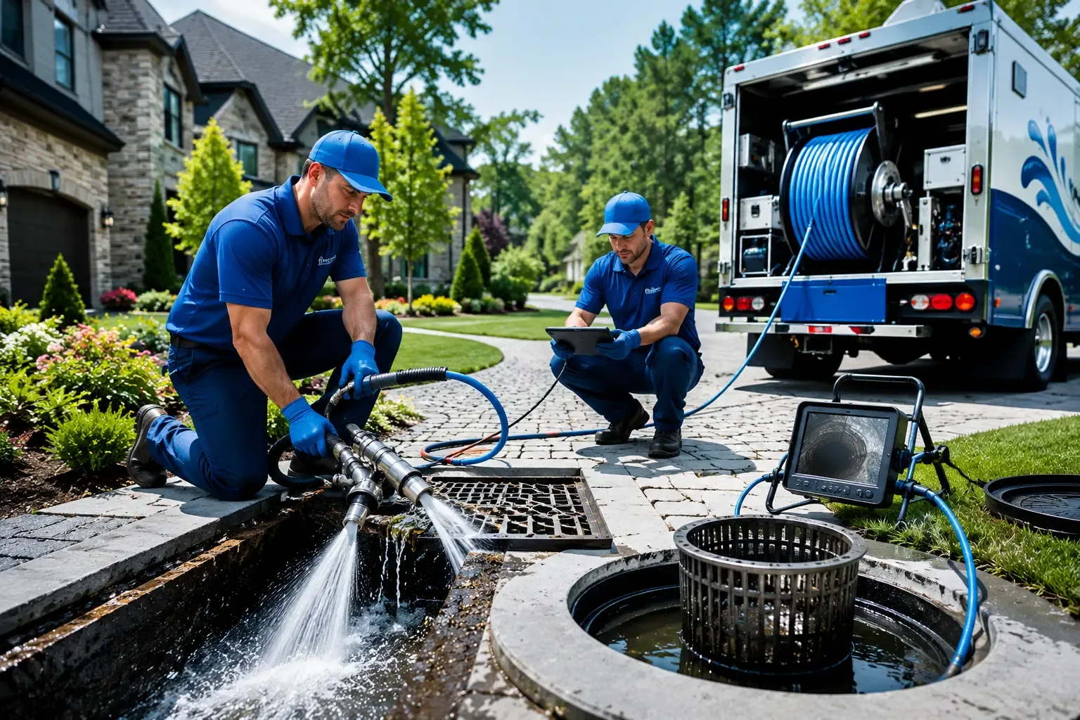 Local outdoor drain cleaning professionals in East Killingly, CT